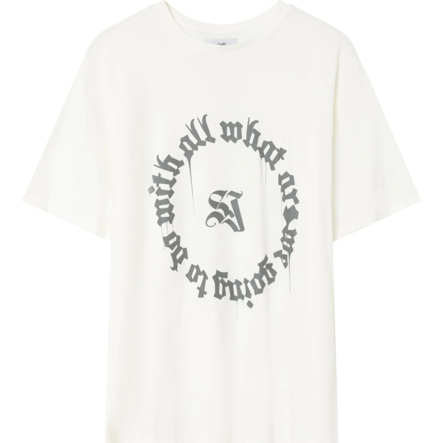 T-shirt imprimé oversize Blanc - Image 7