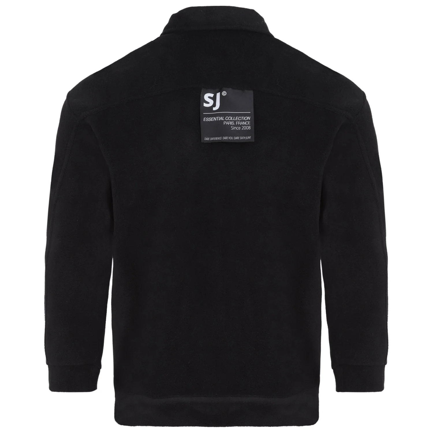 Veste polaire oversize Noir - Image 7