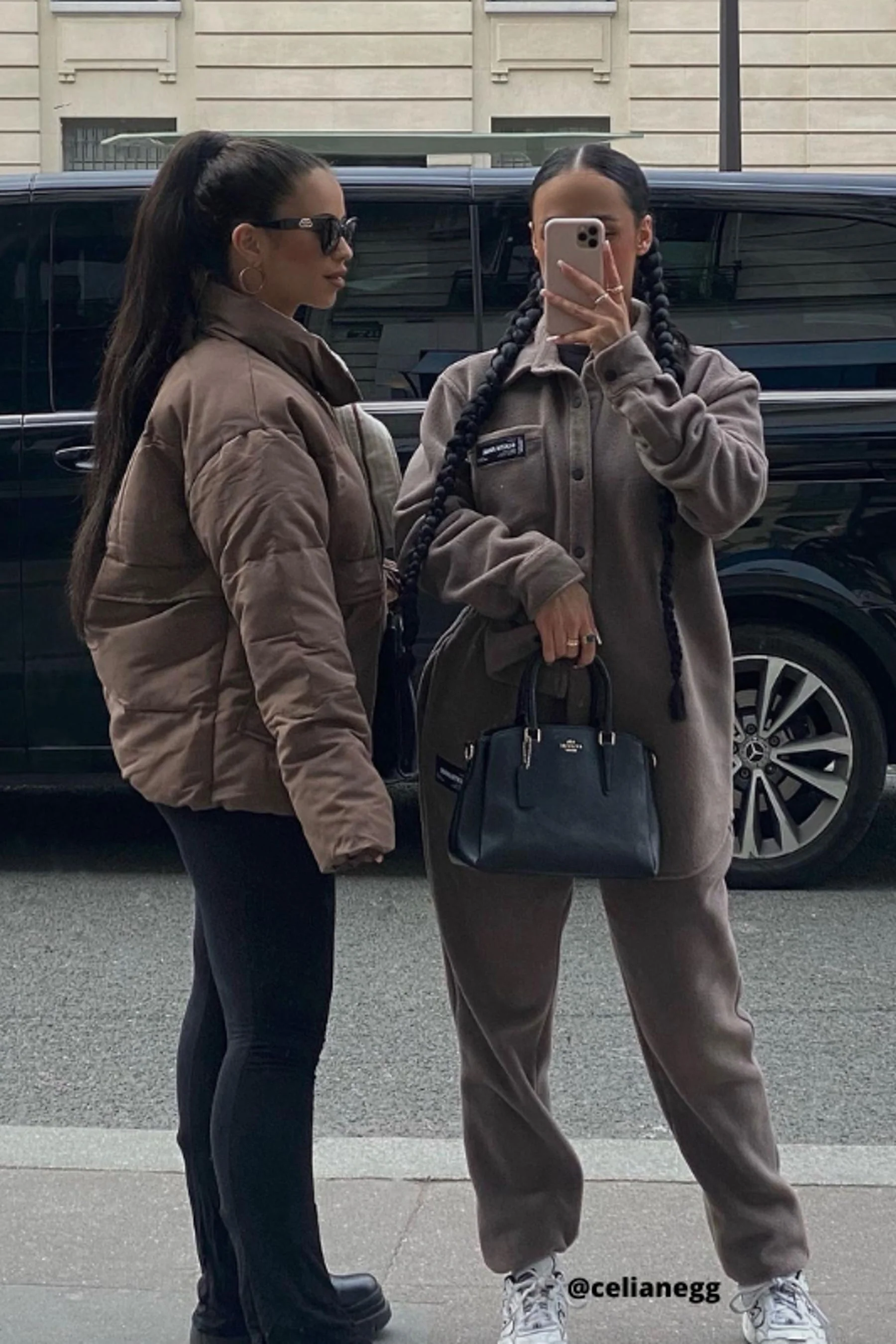 Veste polaire oversize Beige foncé - Image 6