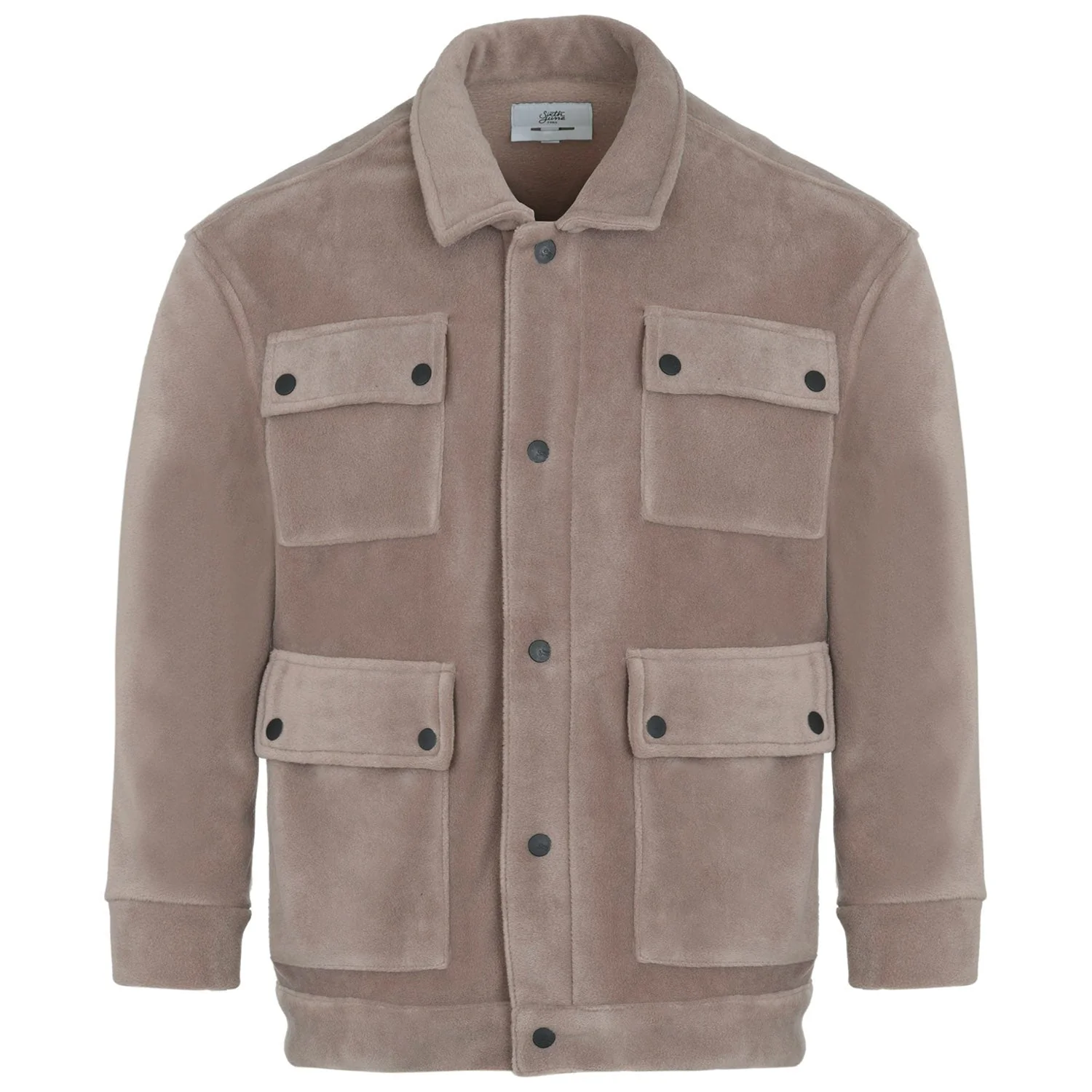 Veste polaire oversize Beige foncé - Image 7
