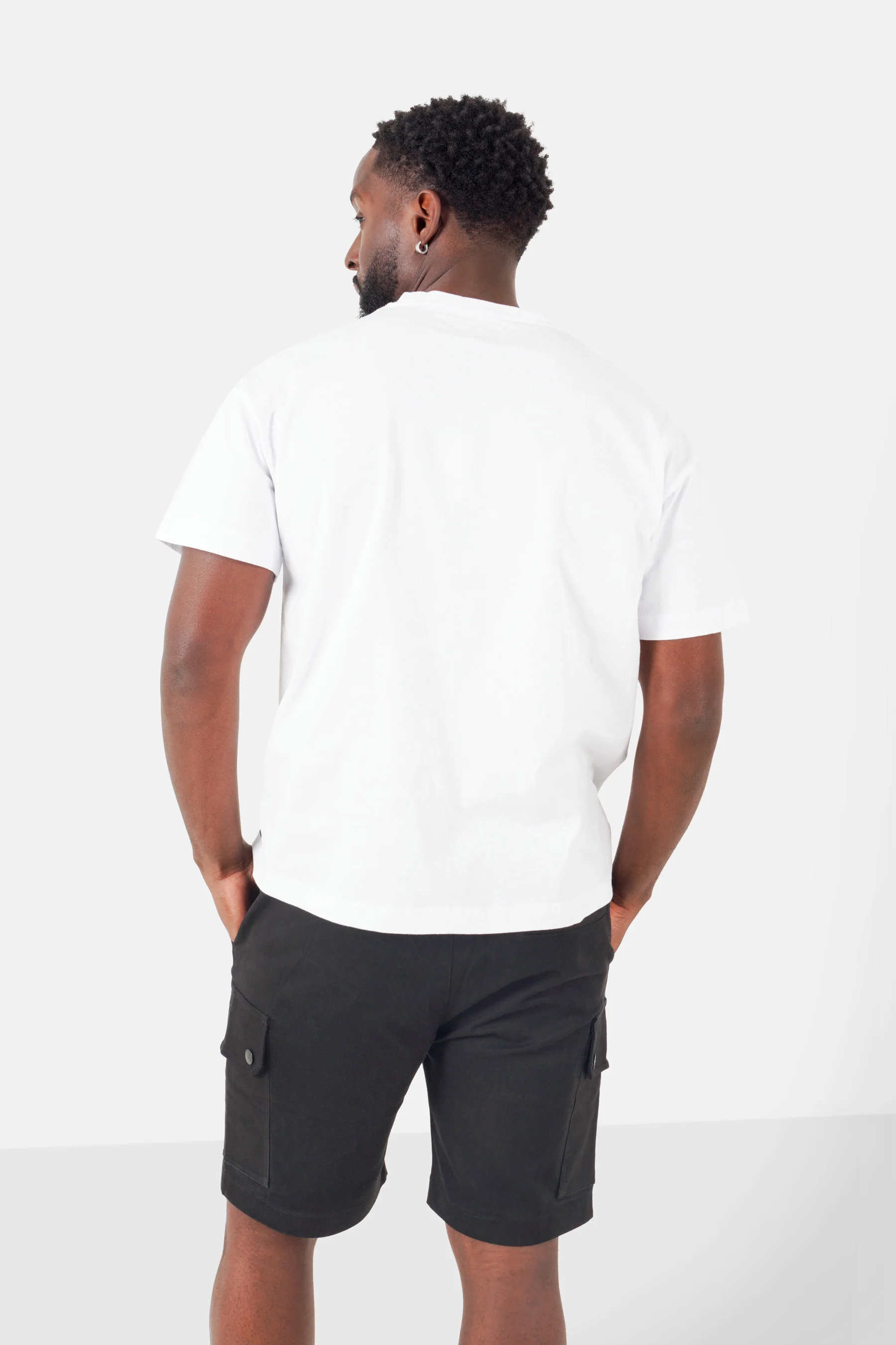 T-shirt coeur brodé Blanc - Image 5