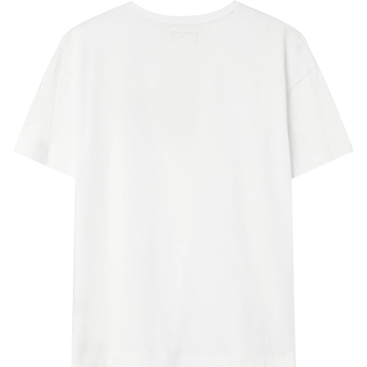 T-shirt coeur brodé Blanc - Image 8