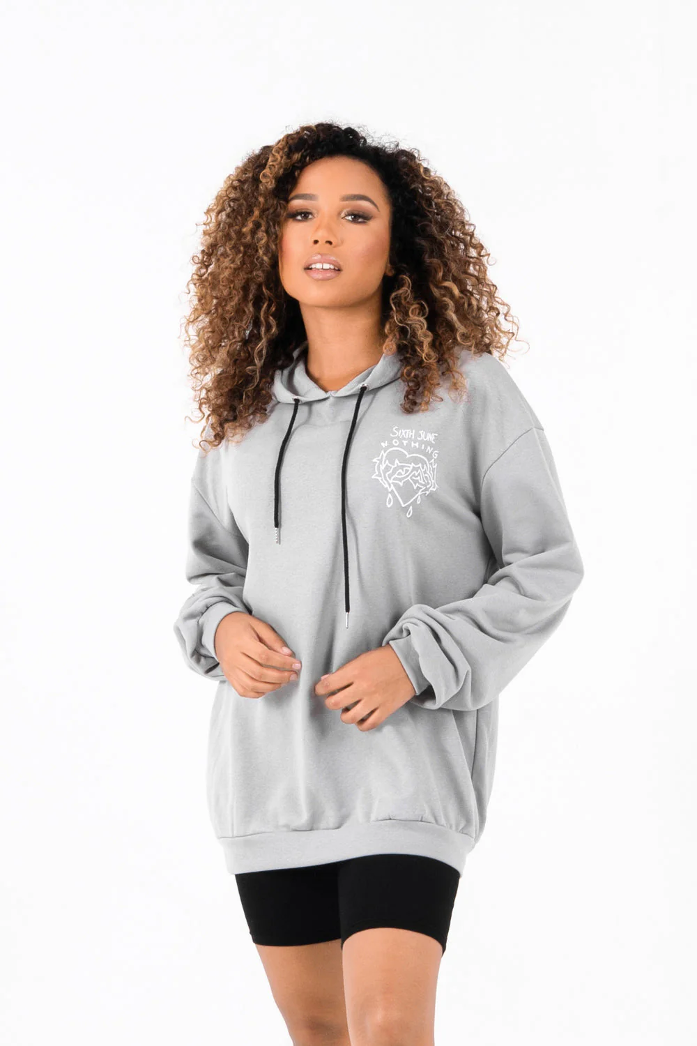 Sweat capuche NOTHING large Vert - Image 4