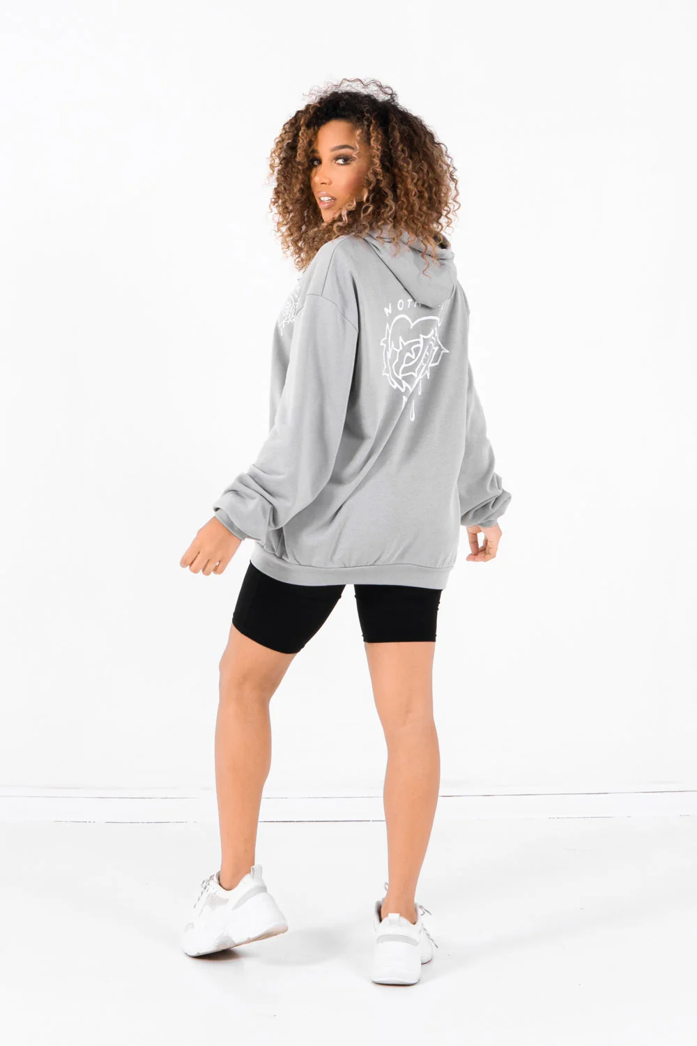 Sweat capuche NOTHING large Vert - Image 5
