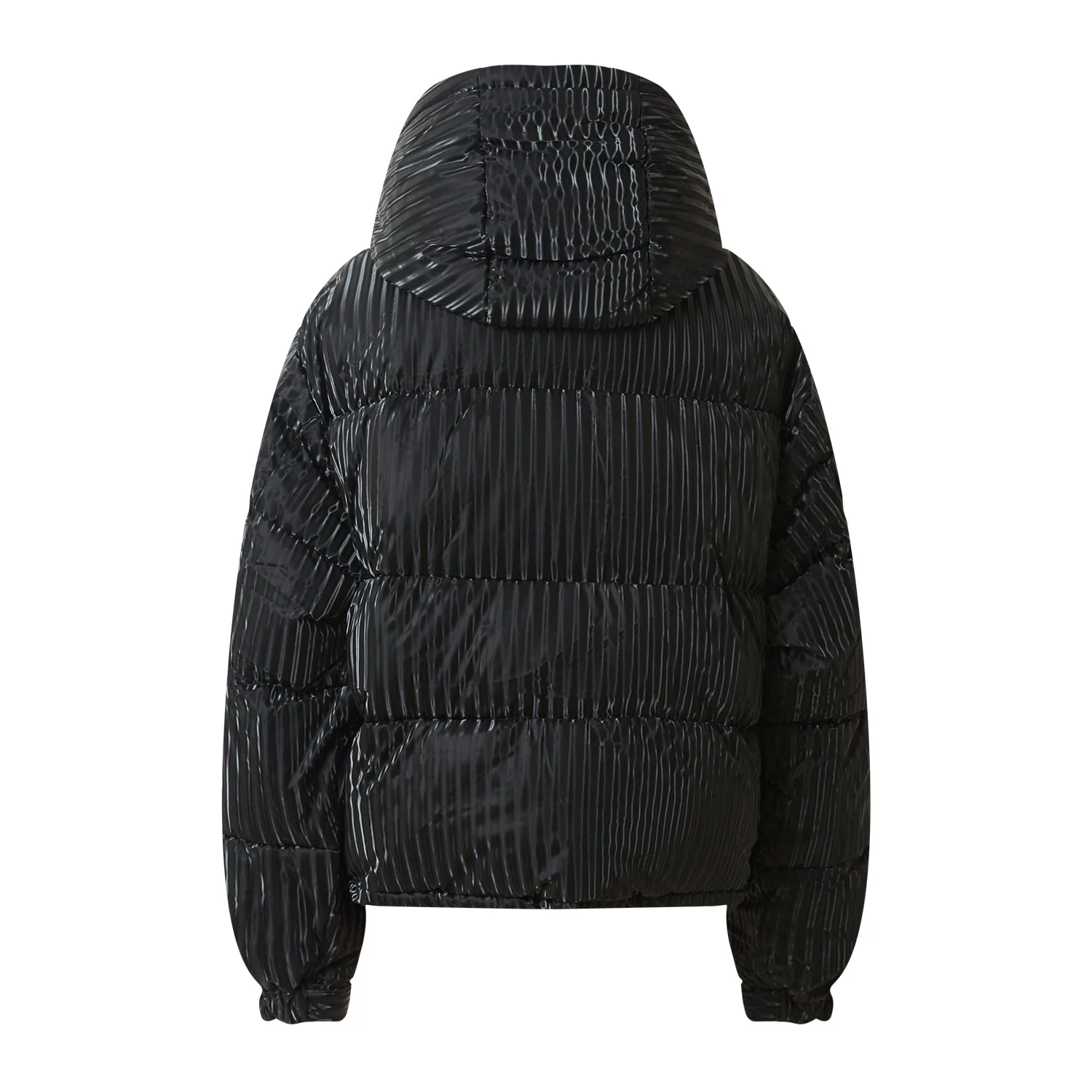 IRIDESCENT oversized puffer jacket - Image 7