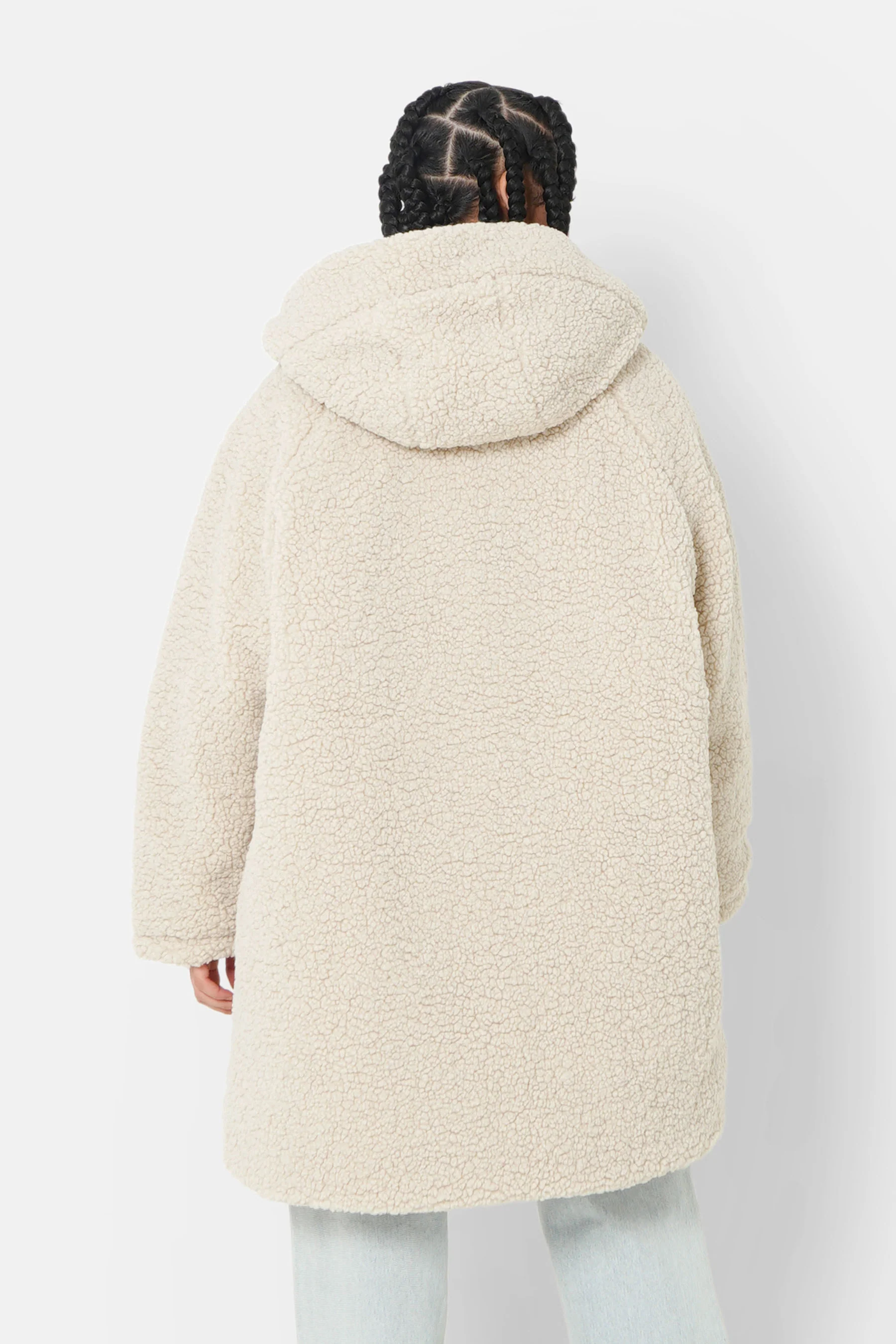 Manteau oversize réversible Beige - Image 5