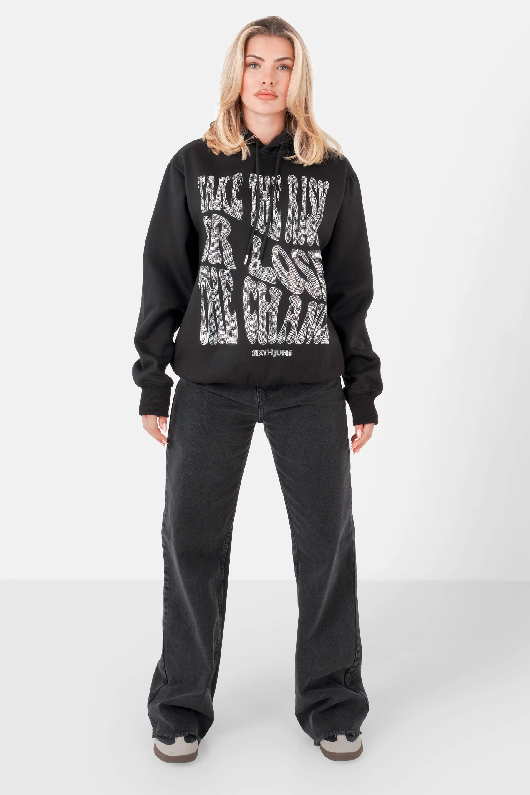 STRASS oversized hoodie - Image 2