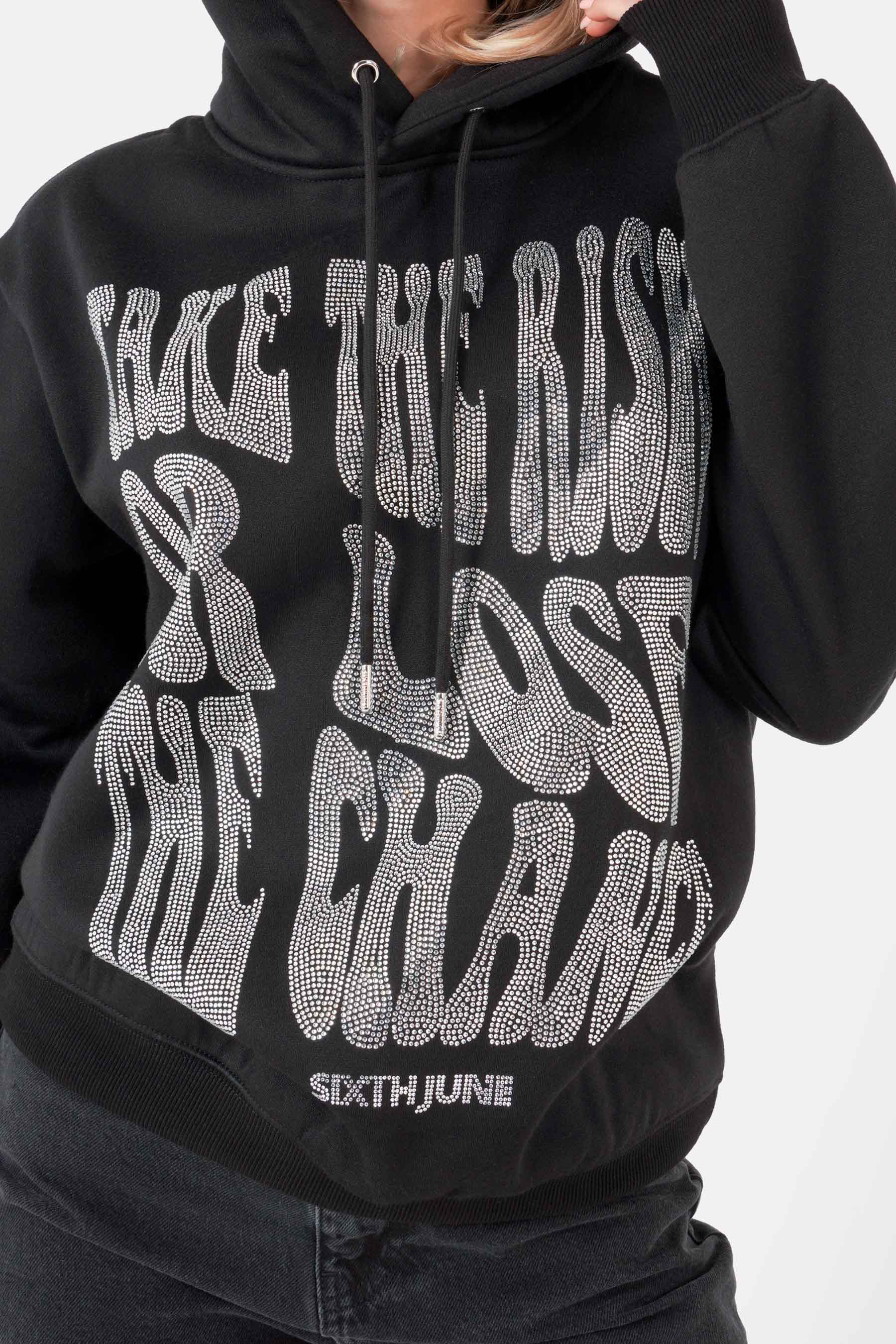 STRASS oversized hoodie - Image 3