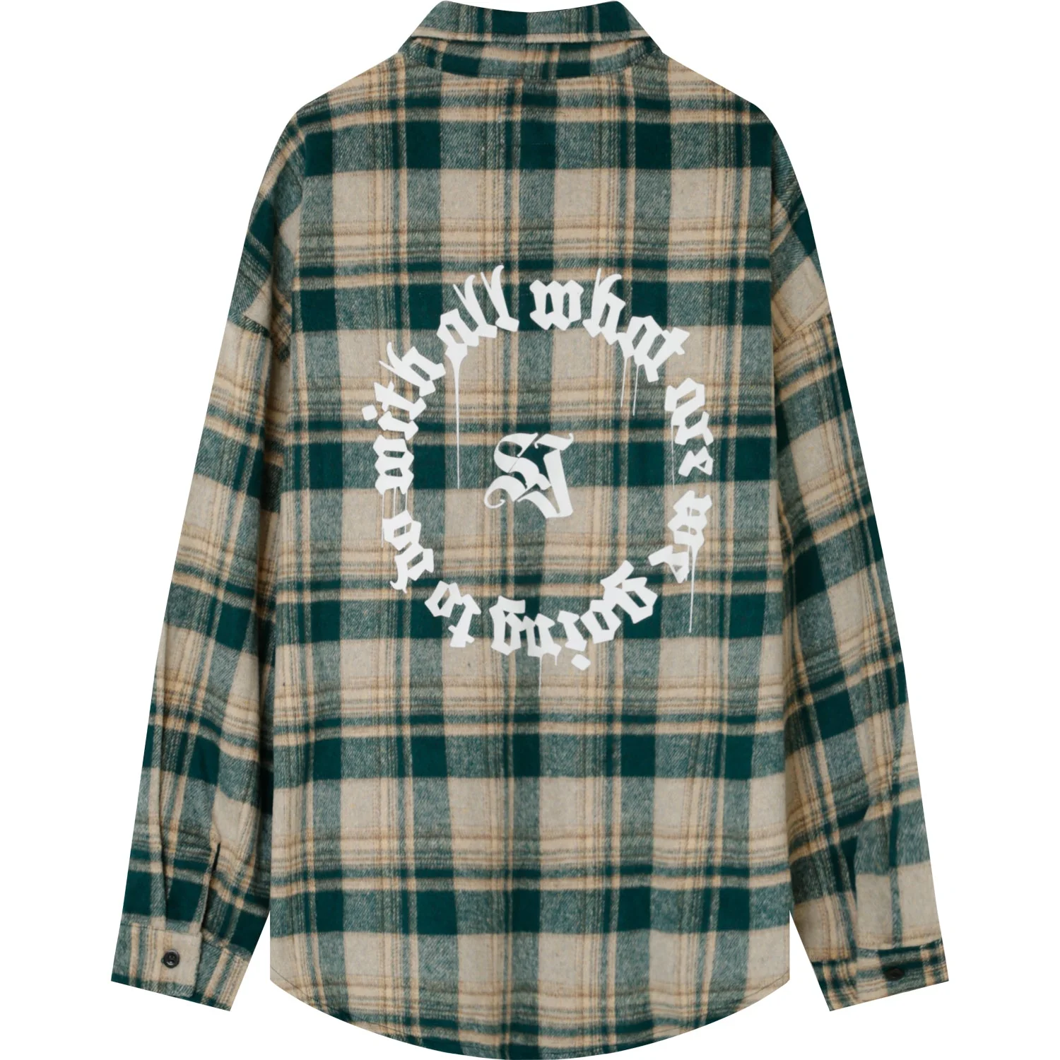 Chemise tartan polaire Vert - Image 7