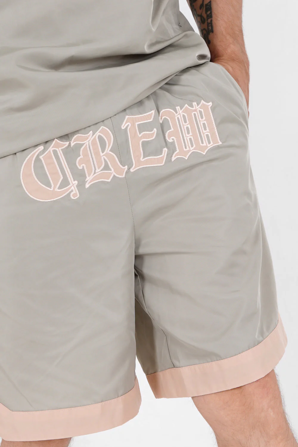 Short oversize gothique Vert clair - Image 3
