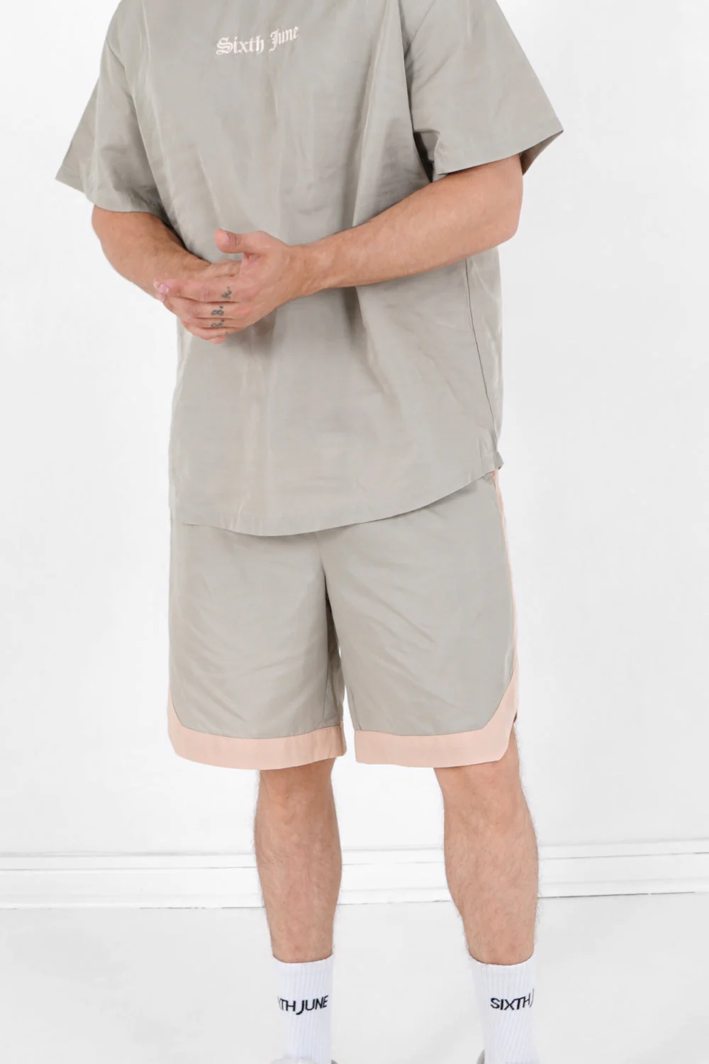 Short oversize gothique Vert clair - Image 4