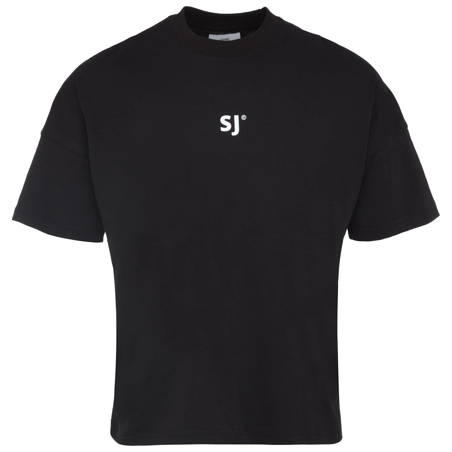 T-shirt large imprimé Noir - Image 7