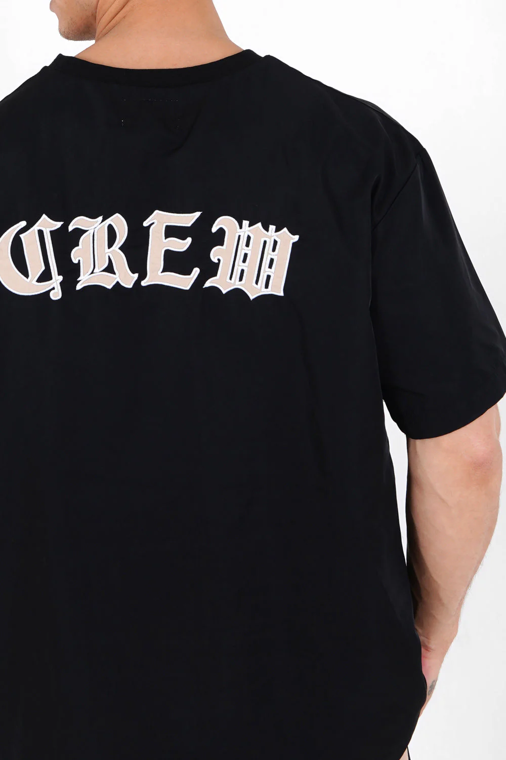 T-shirt oversize gothique Noir - Image 3
