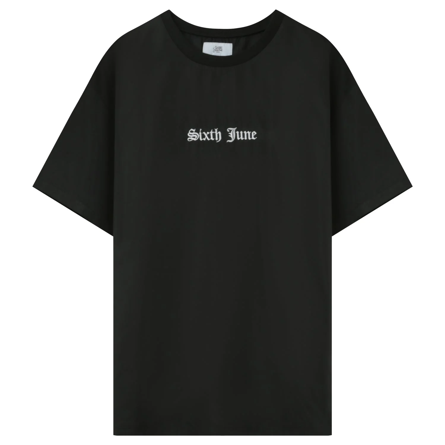 T-shirt oversize gothique Noir - Image 6