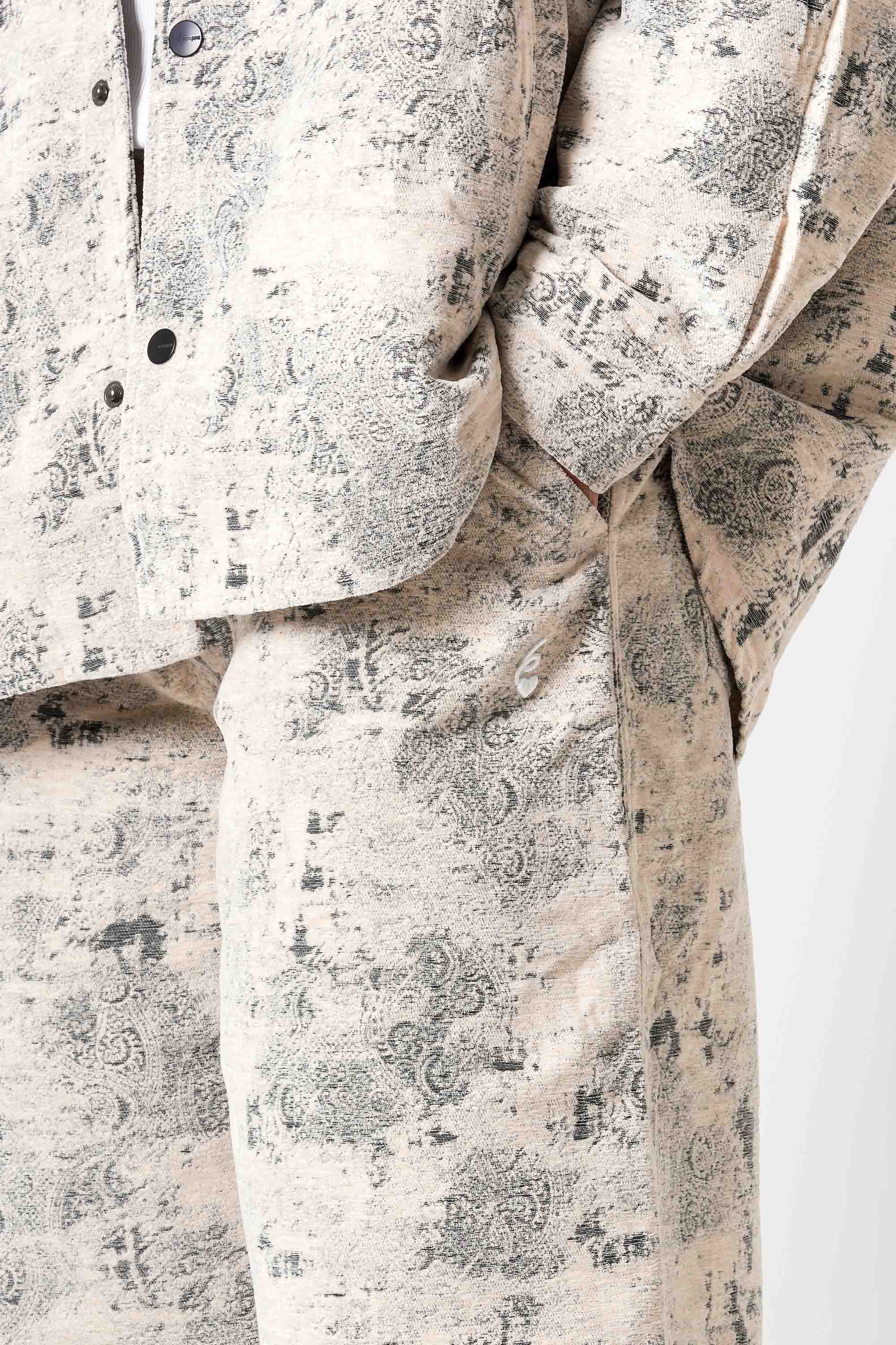 TEXTURED paisley pant - Image 3