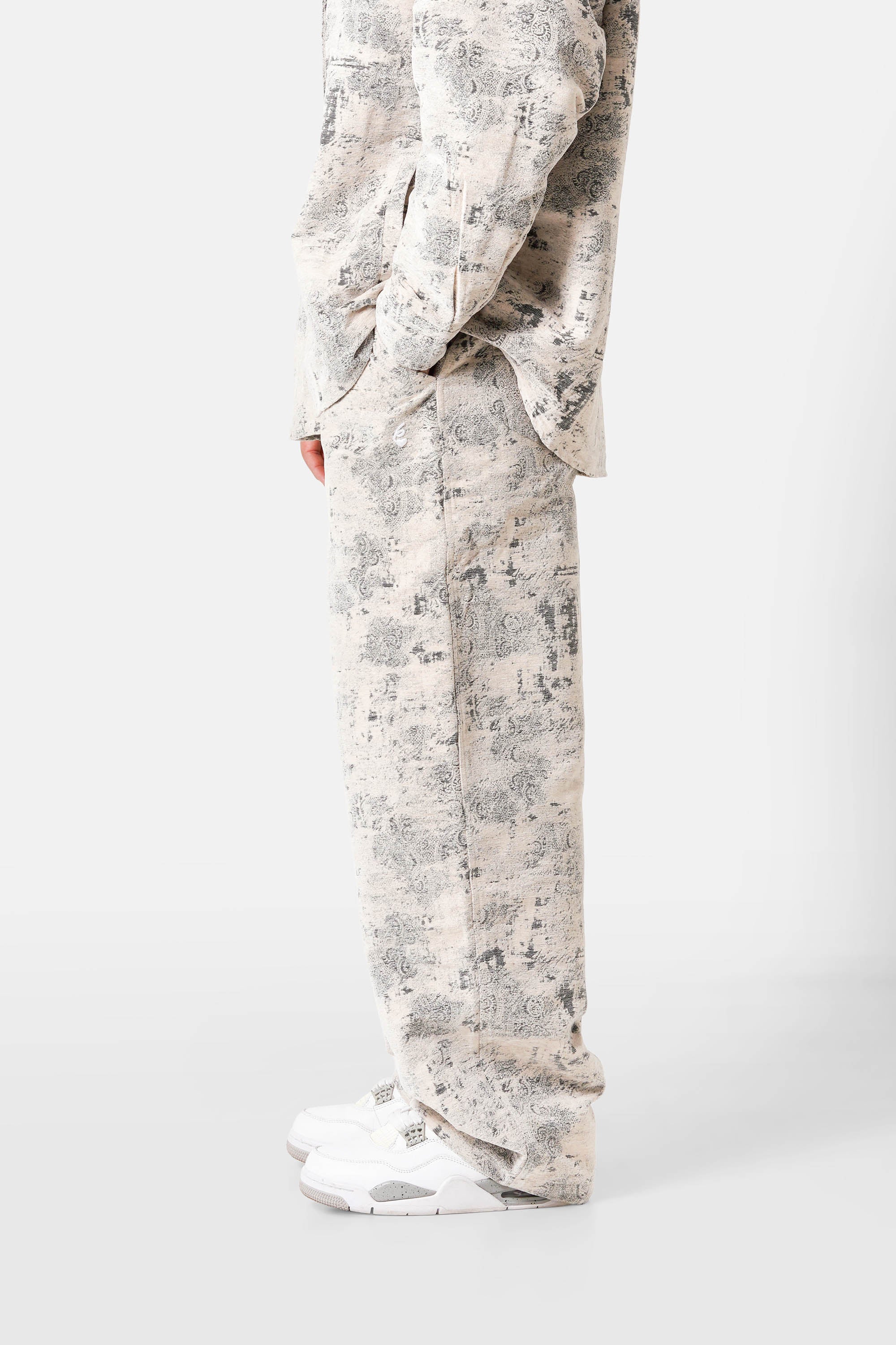 TEXTURED paisley pant - Image 4