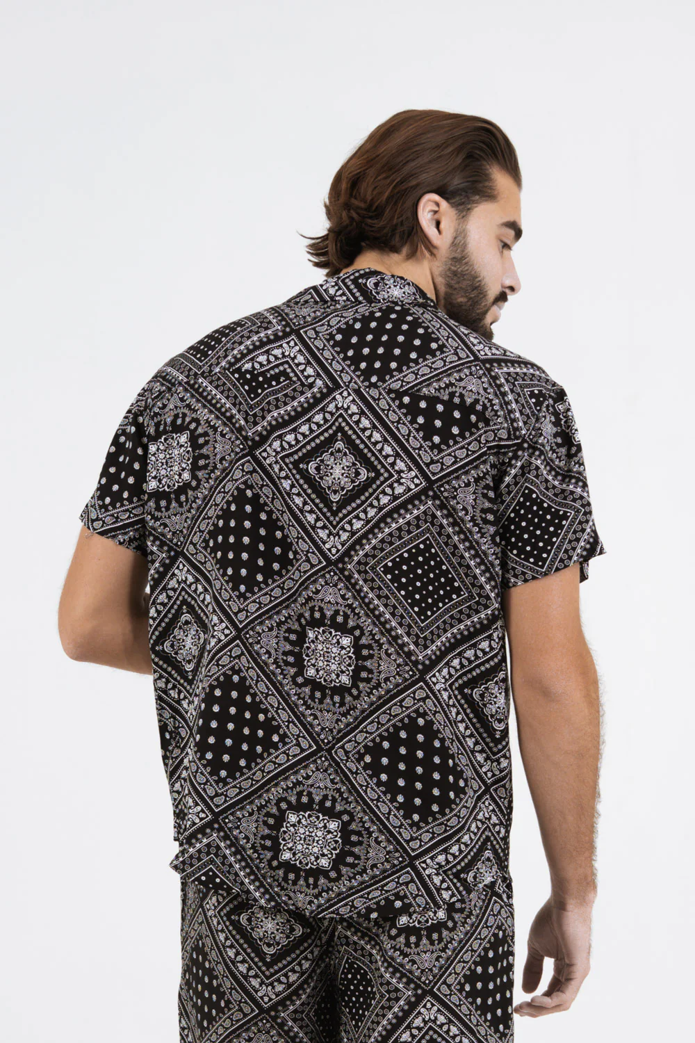 Chemisette bandana noir - Image 5