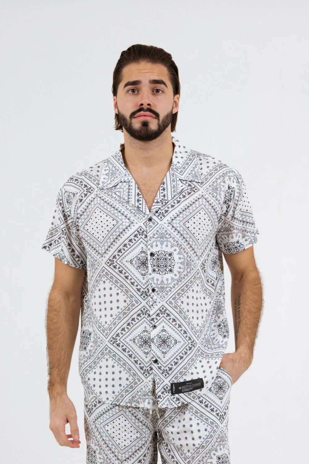 Chemisette bandana blanc - Image 2