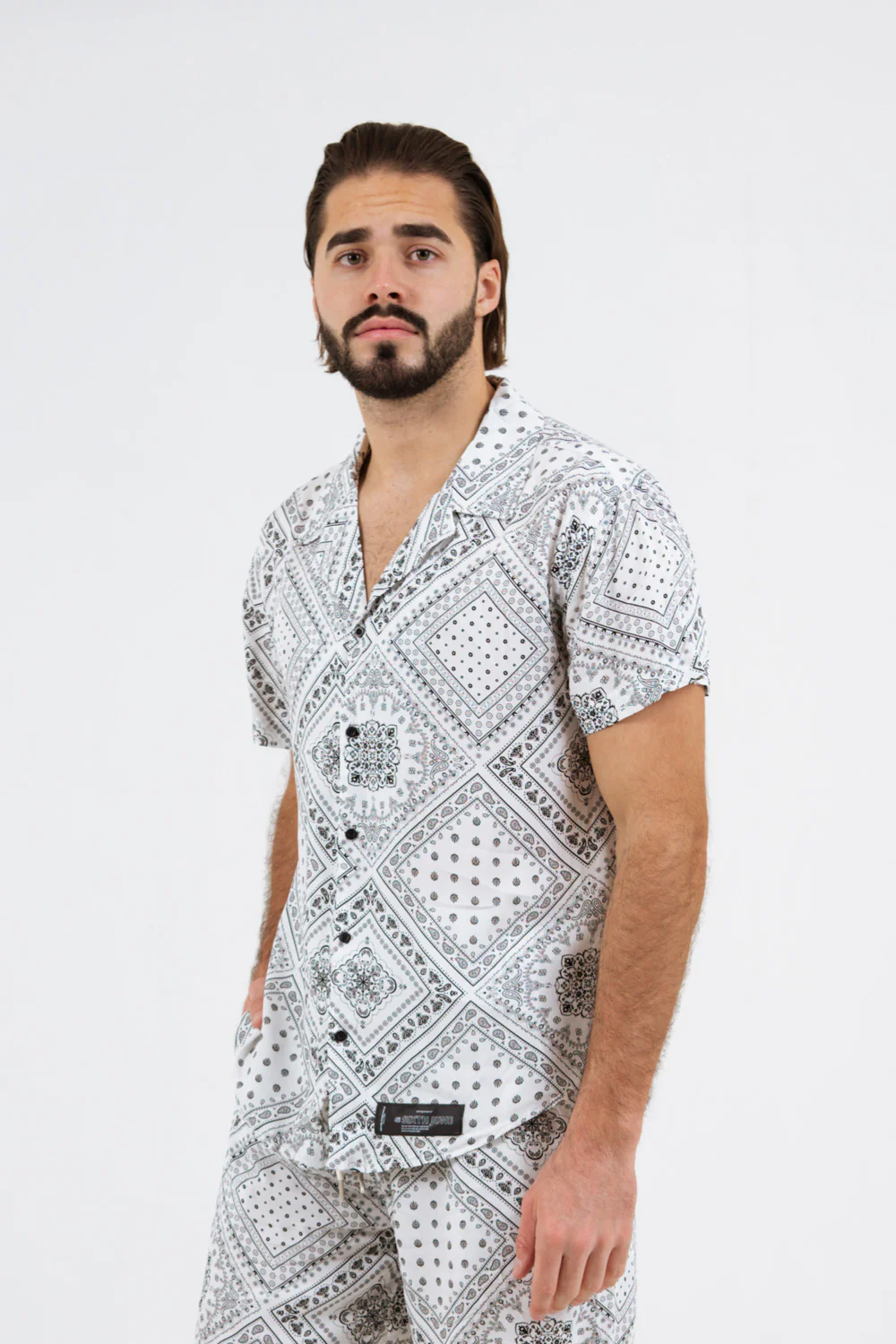 Chemisette bandana blanc - Image 4