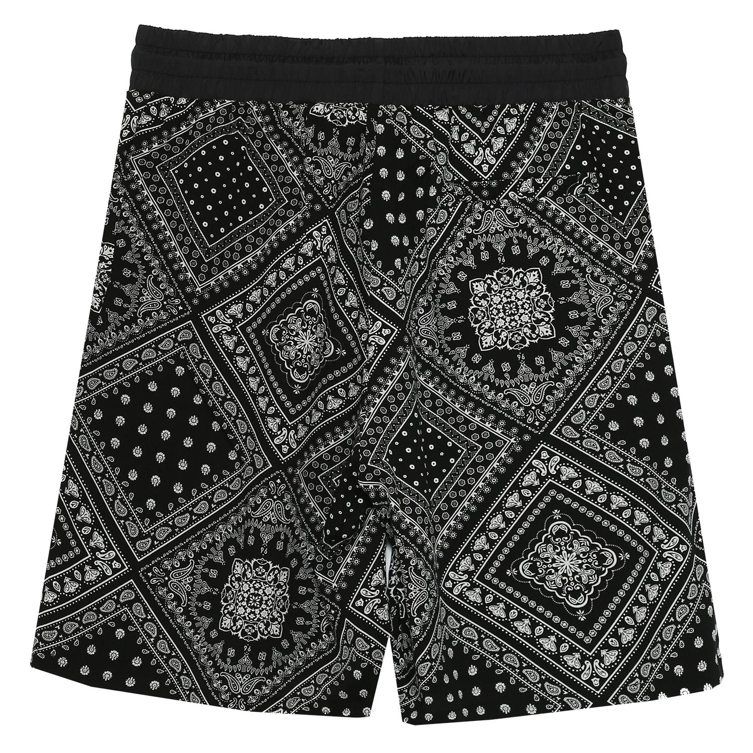 Short bandana fluide Noir - Image 7