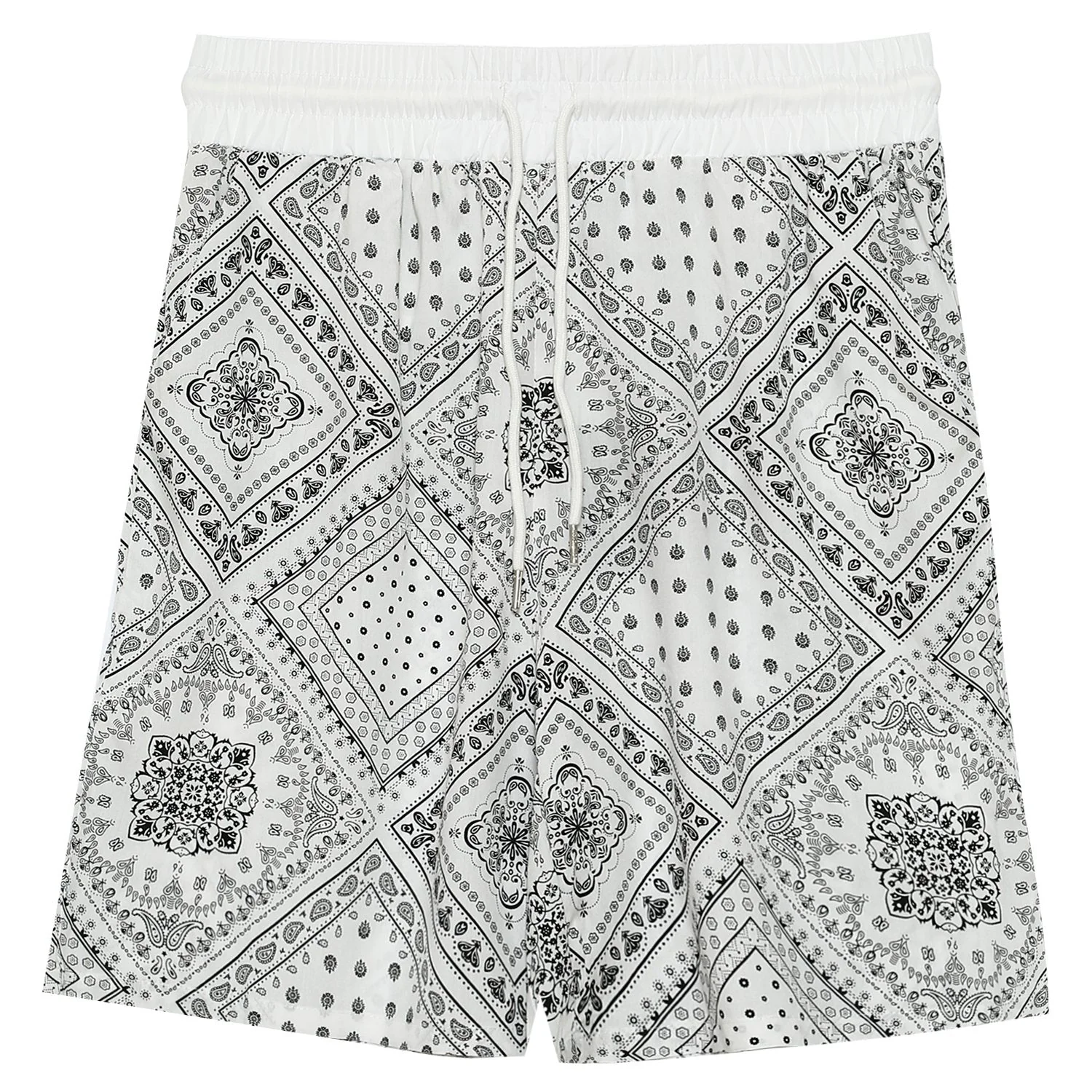 Short bandana fluide Blanc - Image 6