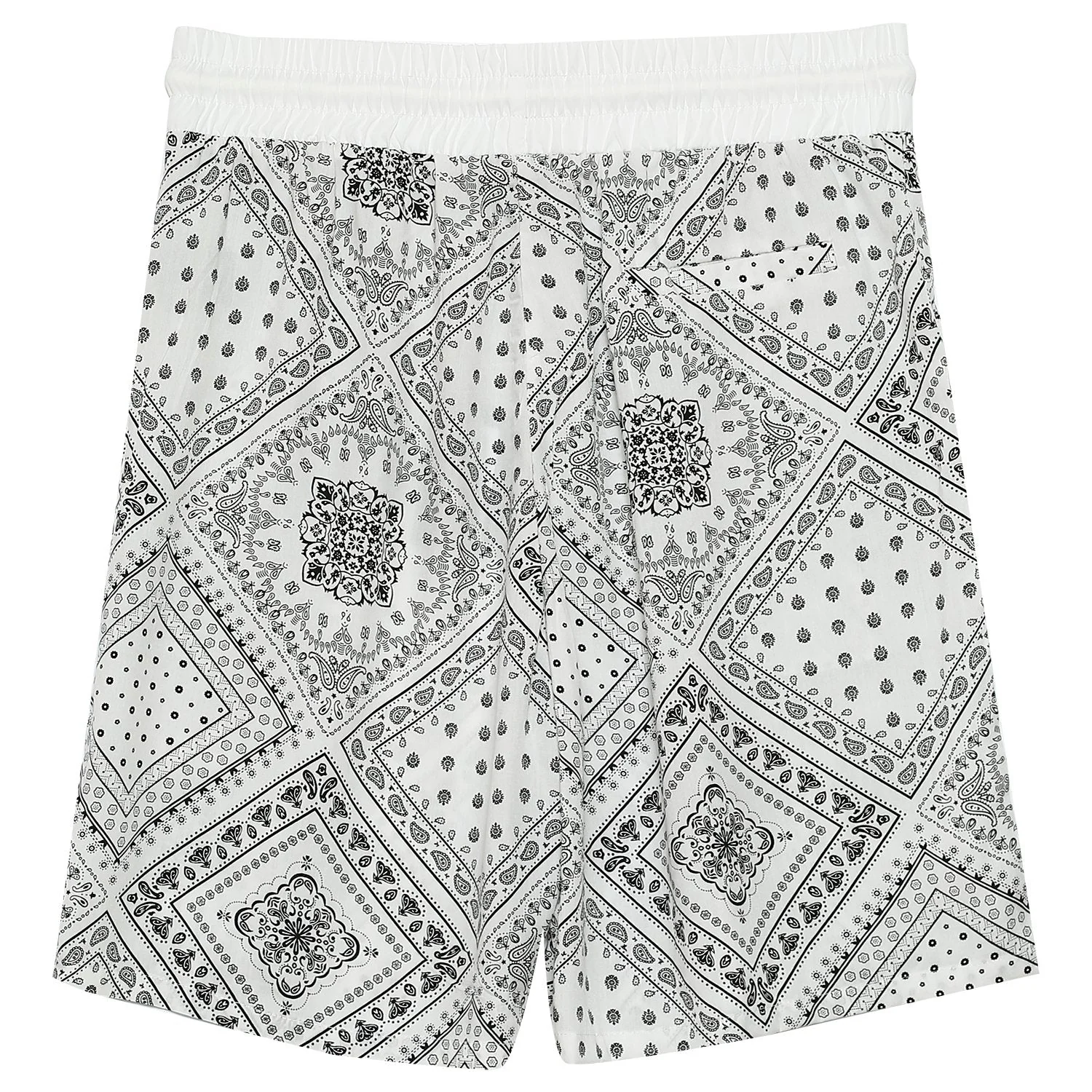 Short bandana fluide Blanc - Image 7