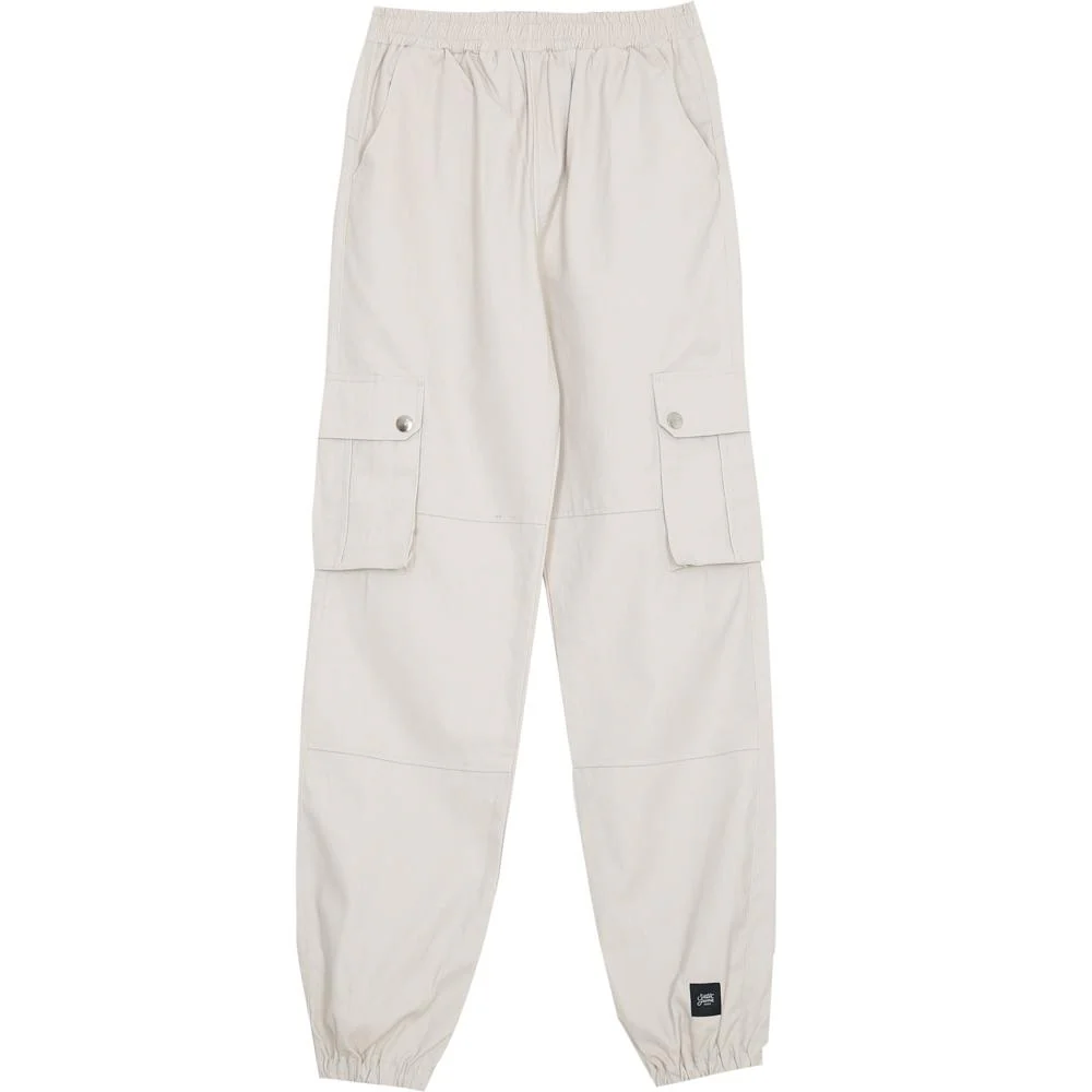 Pantalon cargo large beige - Image 7