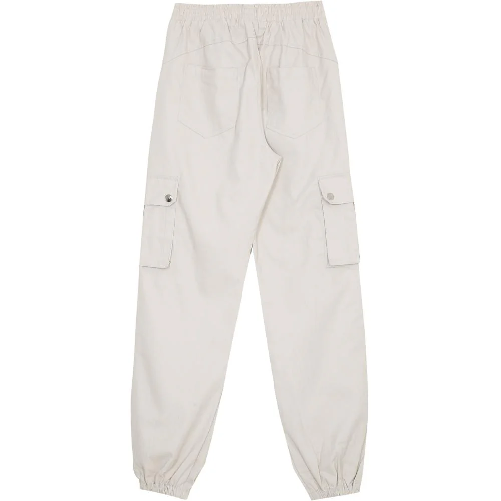 Pantalon cargo large beige - Image 8