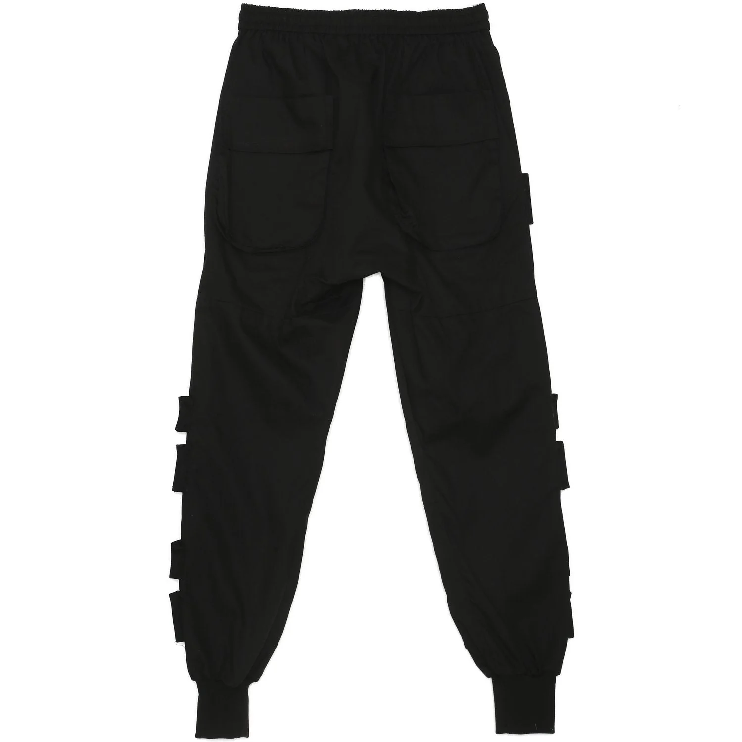 Pantalon cargo tactique large Noir - Image 8