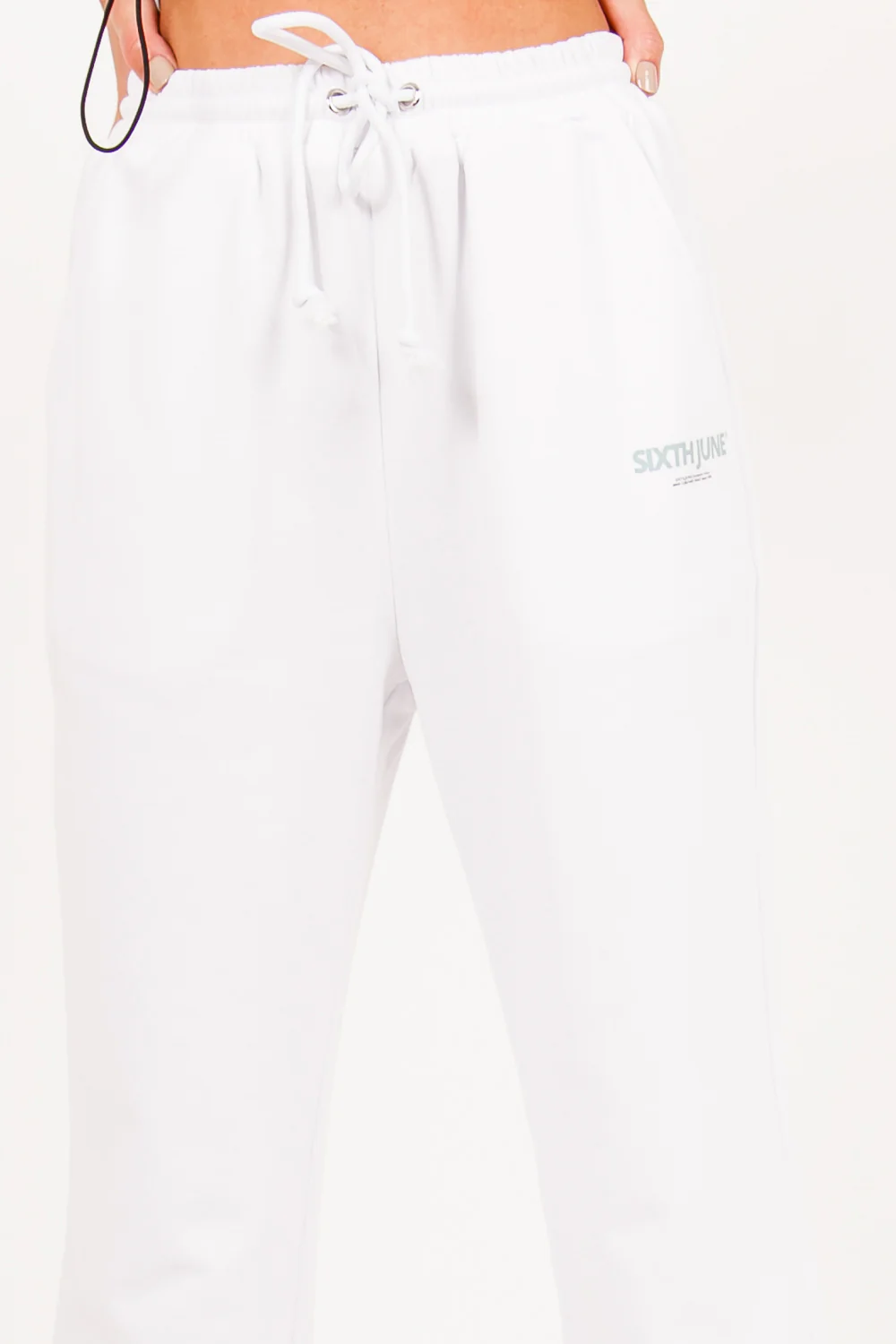 Pantalon Jogging logo blanc - Image 3