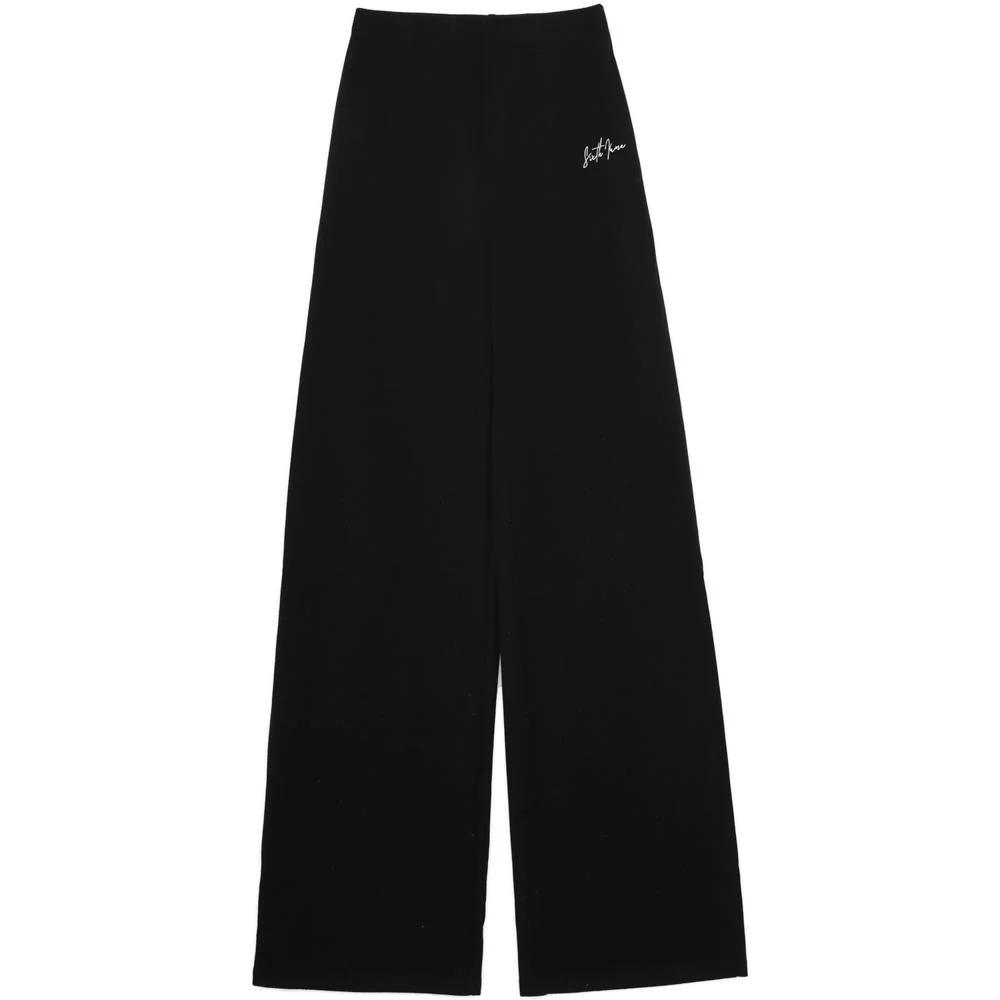 Pantalon large logo noir - Image 5