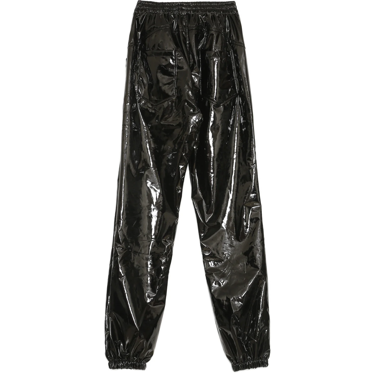 Pantalon vinyle boucle noir - Image 8