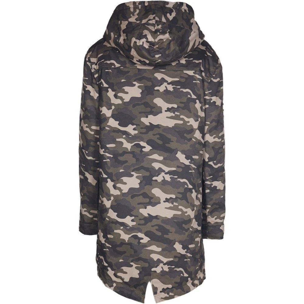 Parka camouflage patchs vert - Image 7
