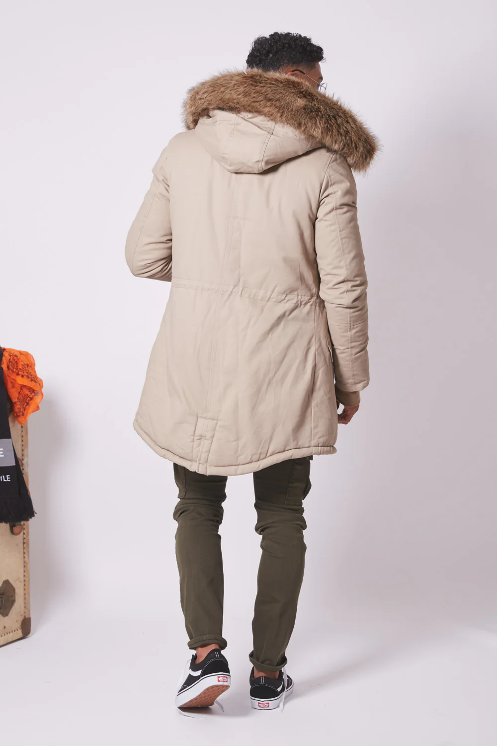 Parka doublure fourrure Sixth June beige beige - Image 6