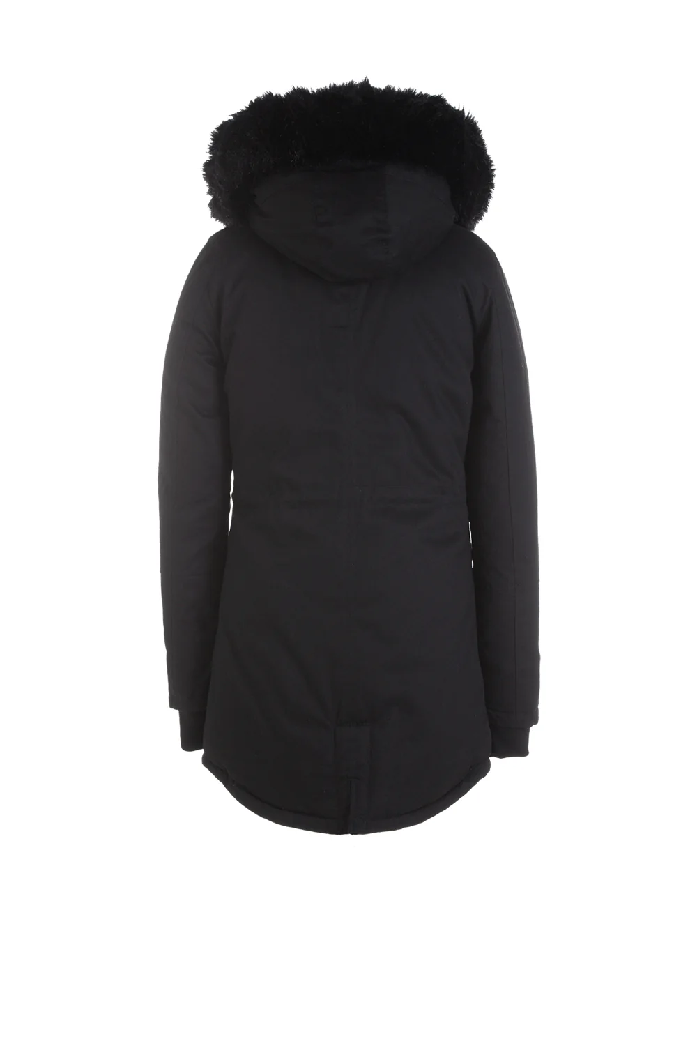 Parka doublure fourrure noir noir - Image 9