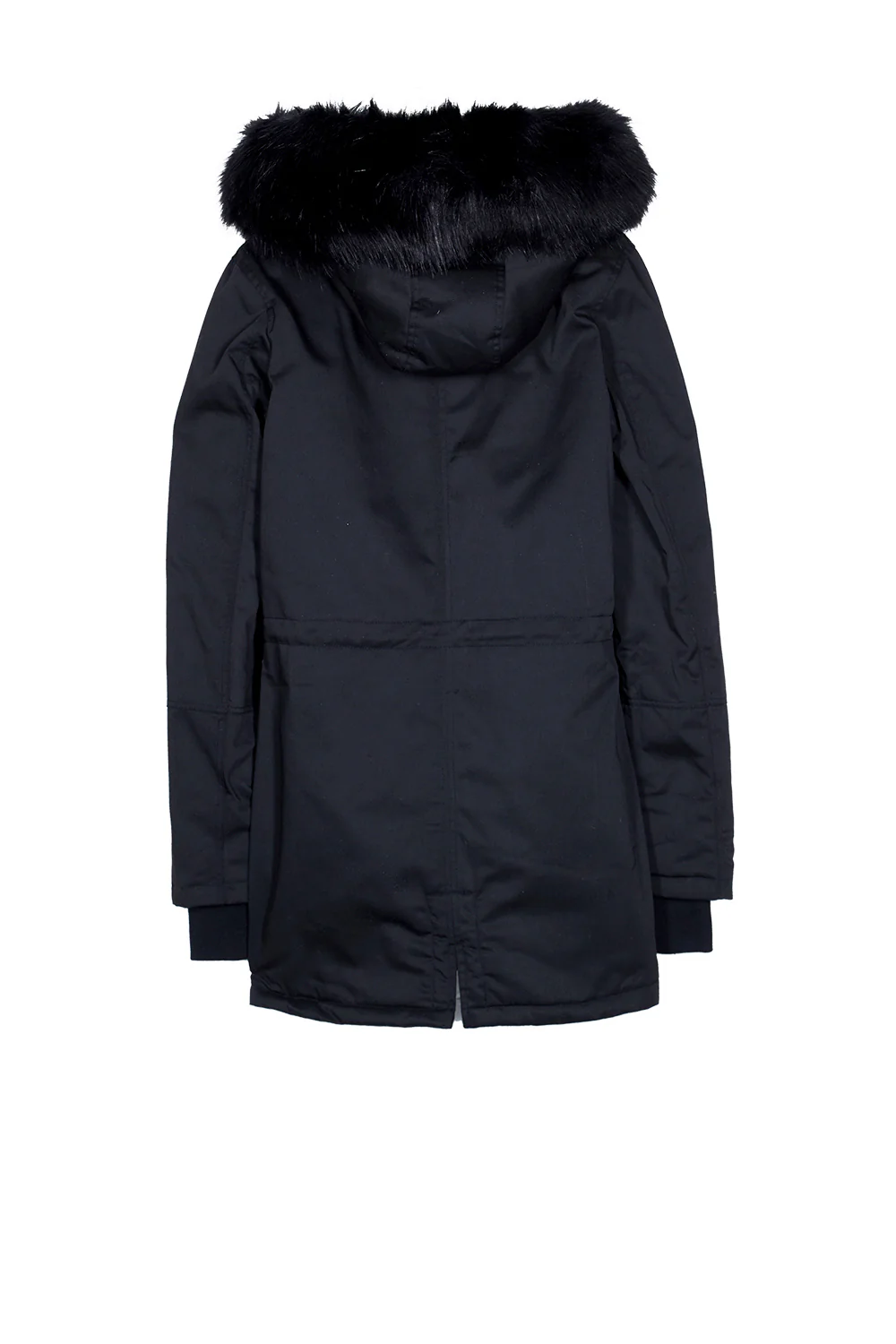 Parka fourrure noir - Image 6
