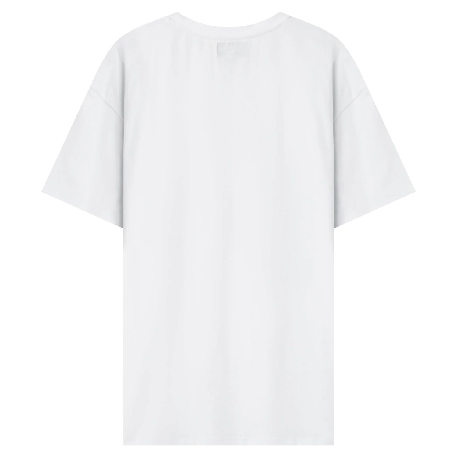 Robe courte Peace Love Blanc - Image 7
