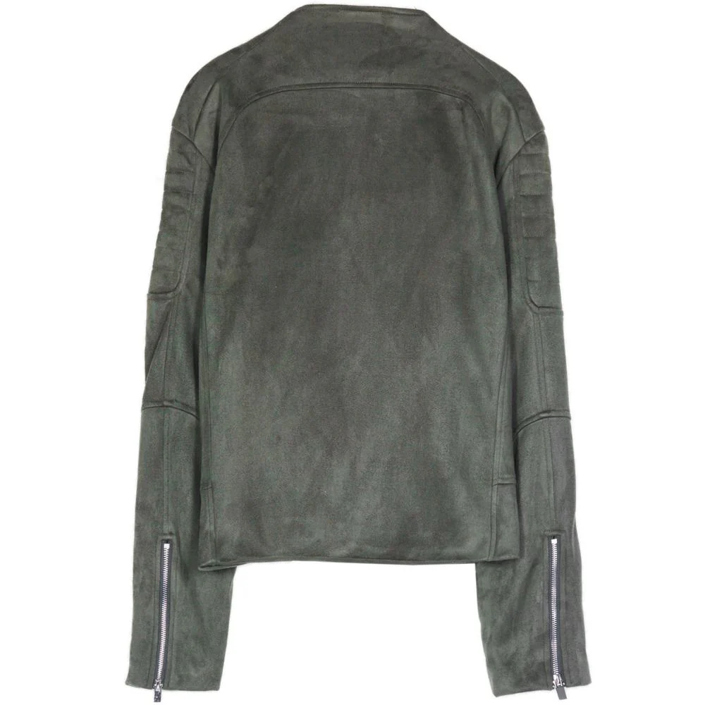 Perfecto suédé biker zip kaki - Image 6