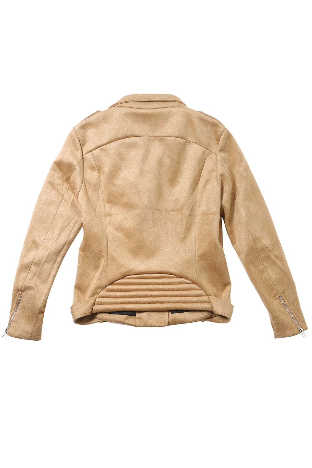 Perfecto suédé beige 2011V - Image 7