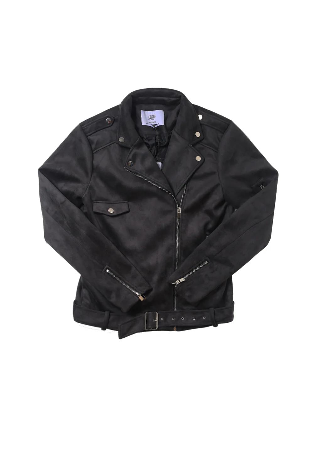 Veste suédé gris foncé 2011V - Image 7
