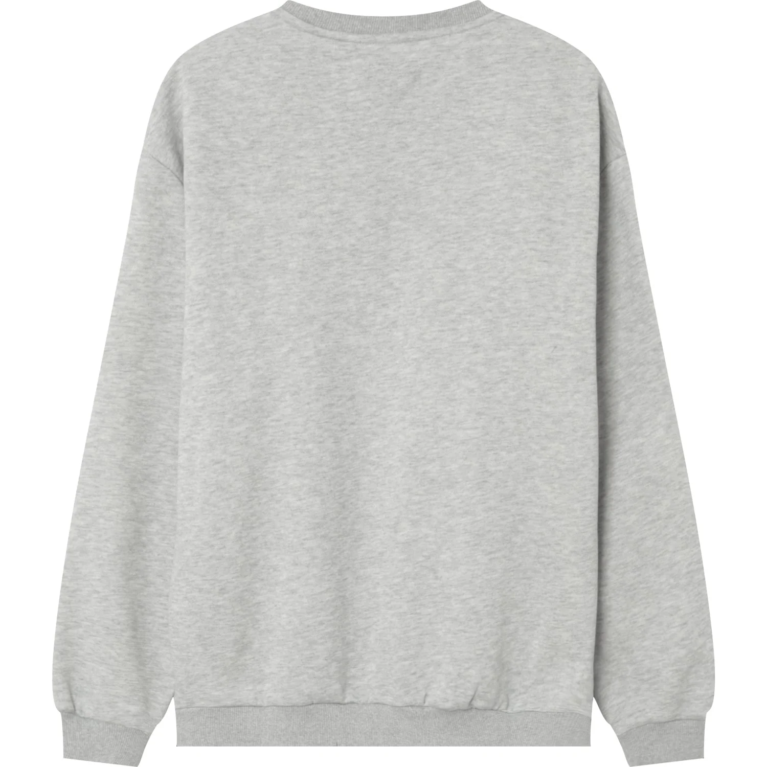 Sweat coeur brodé Gris - Image 9