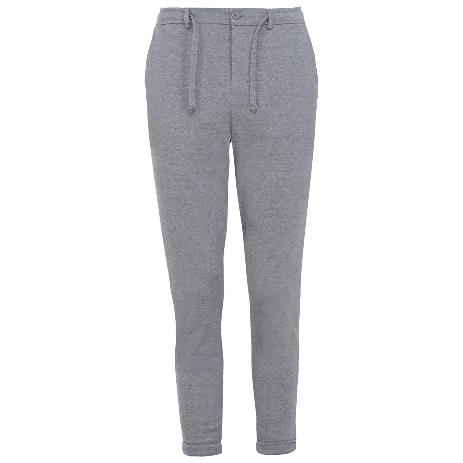 Pantalon droit revers Gris - Image 6