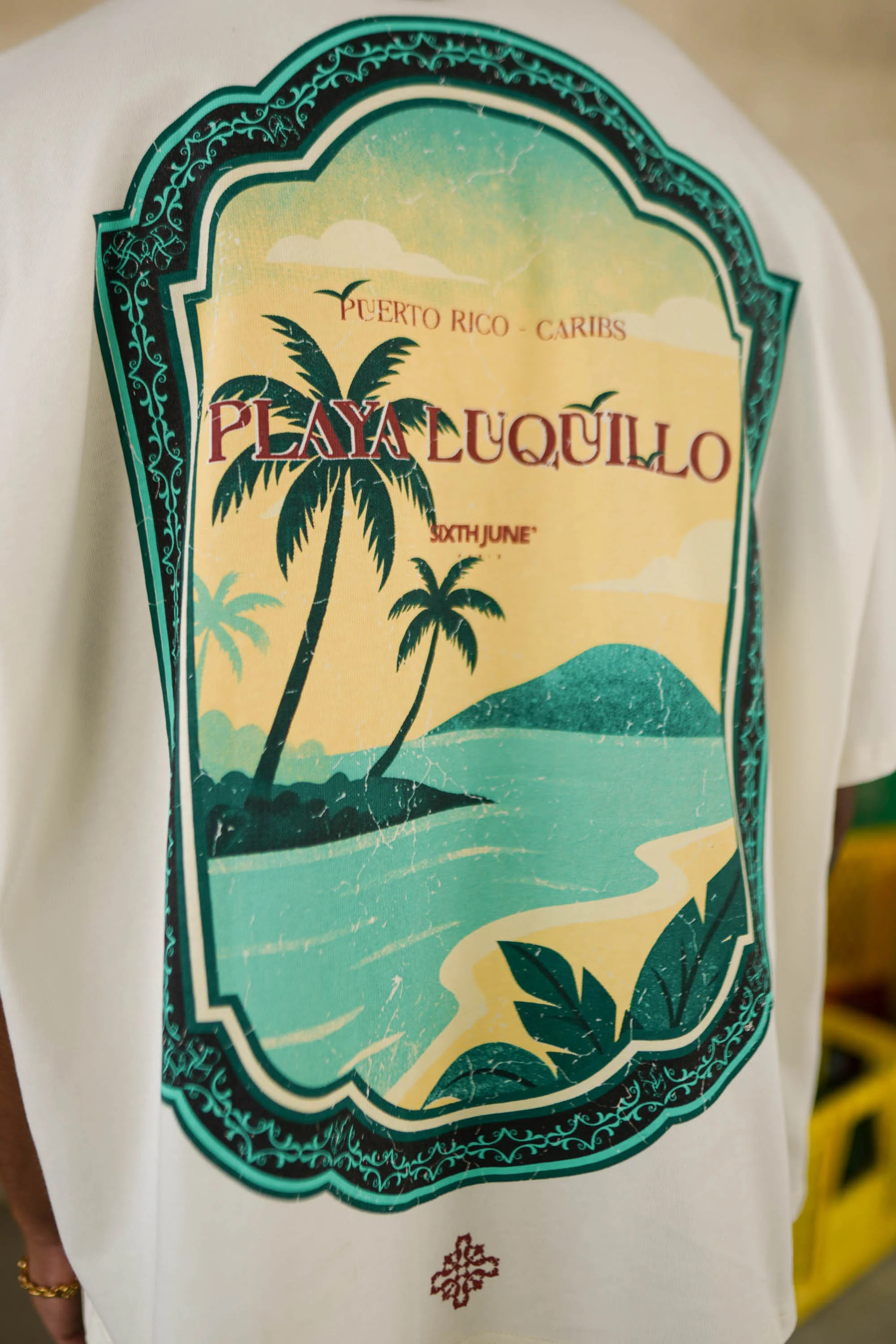 PLAYA LUQUILLO printed s/s t-shirt - Image 2
