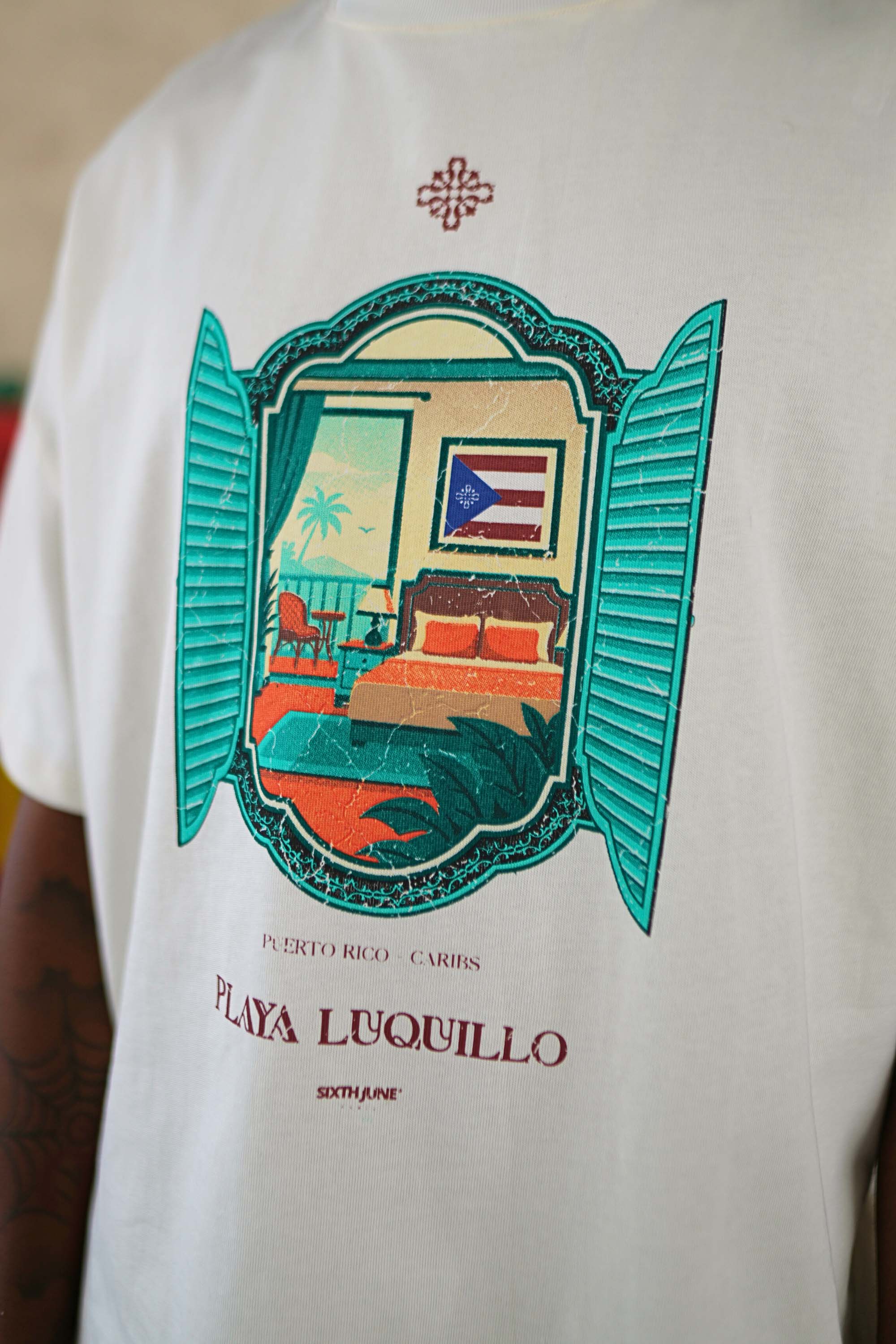 PLAYA LUQUILLO printed s/s t-shirt - Image 3