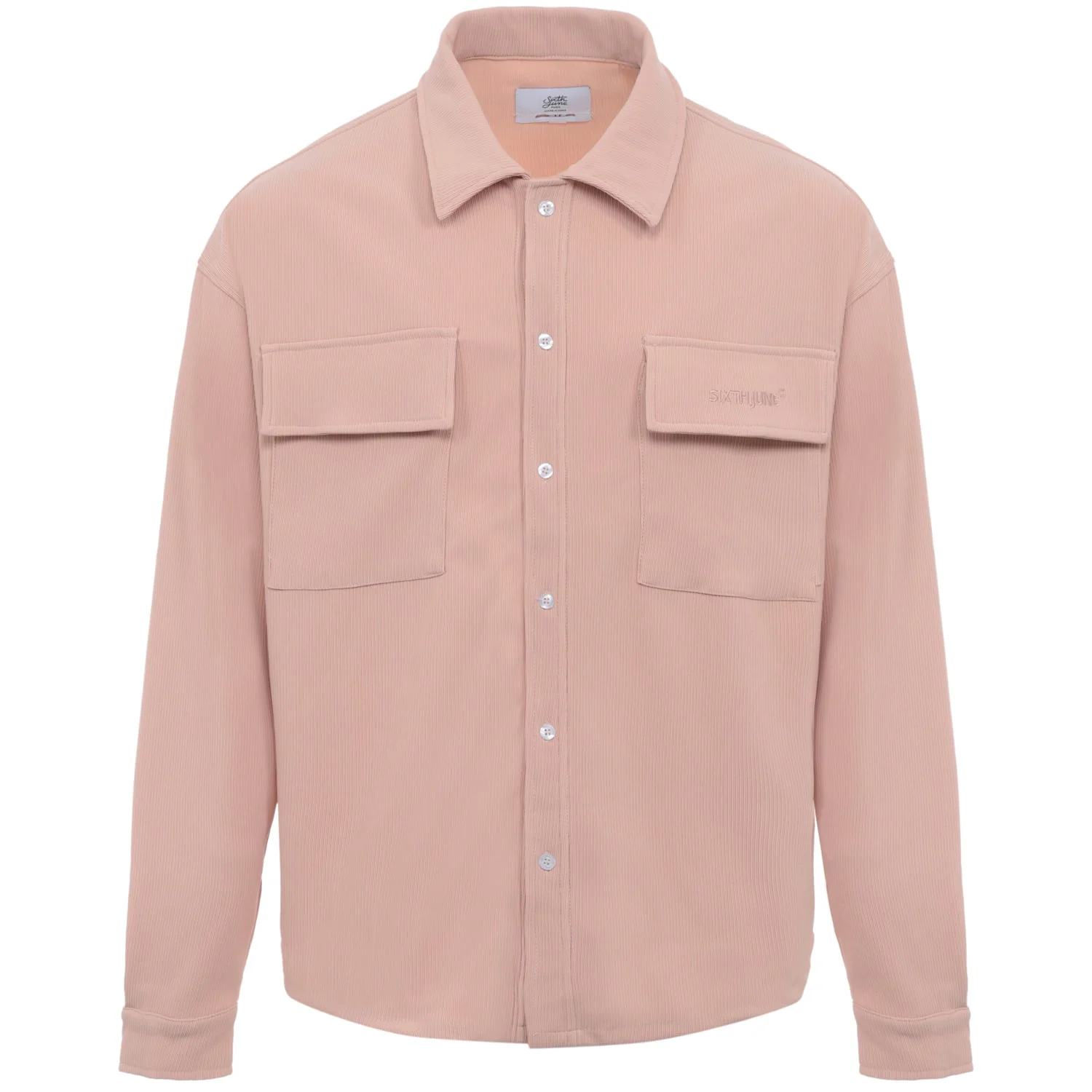 Chemise plissée loose Beige - Image 8
