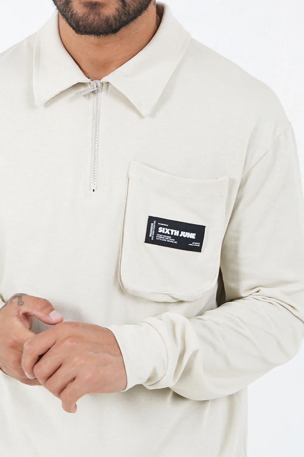 LOGO patch sweatshirt - Image 3