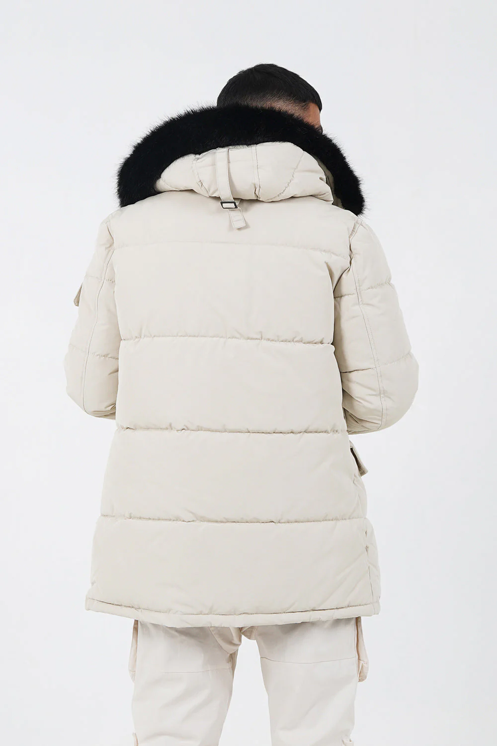 Parka fourrure déperlante Beige - Image 5