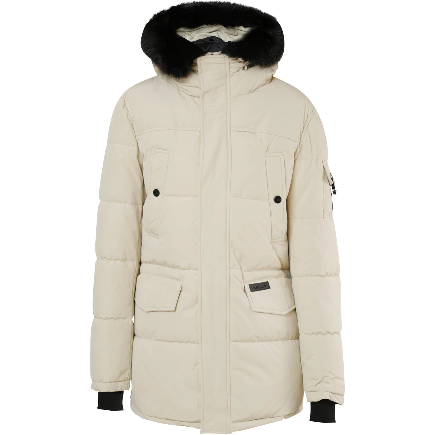 Parka fourrure déperlante Beige - Image 6
