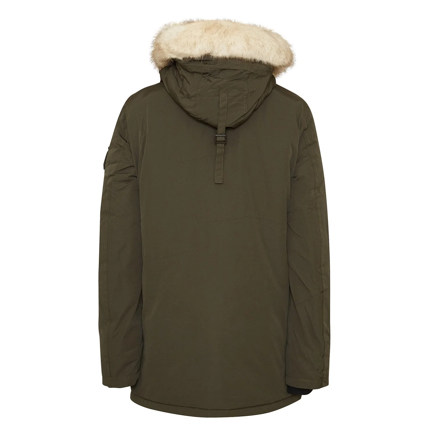 Parka fourrure déperlante Vert kaki - Image 7
