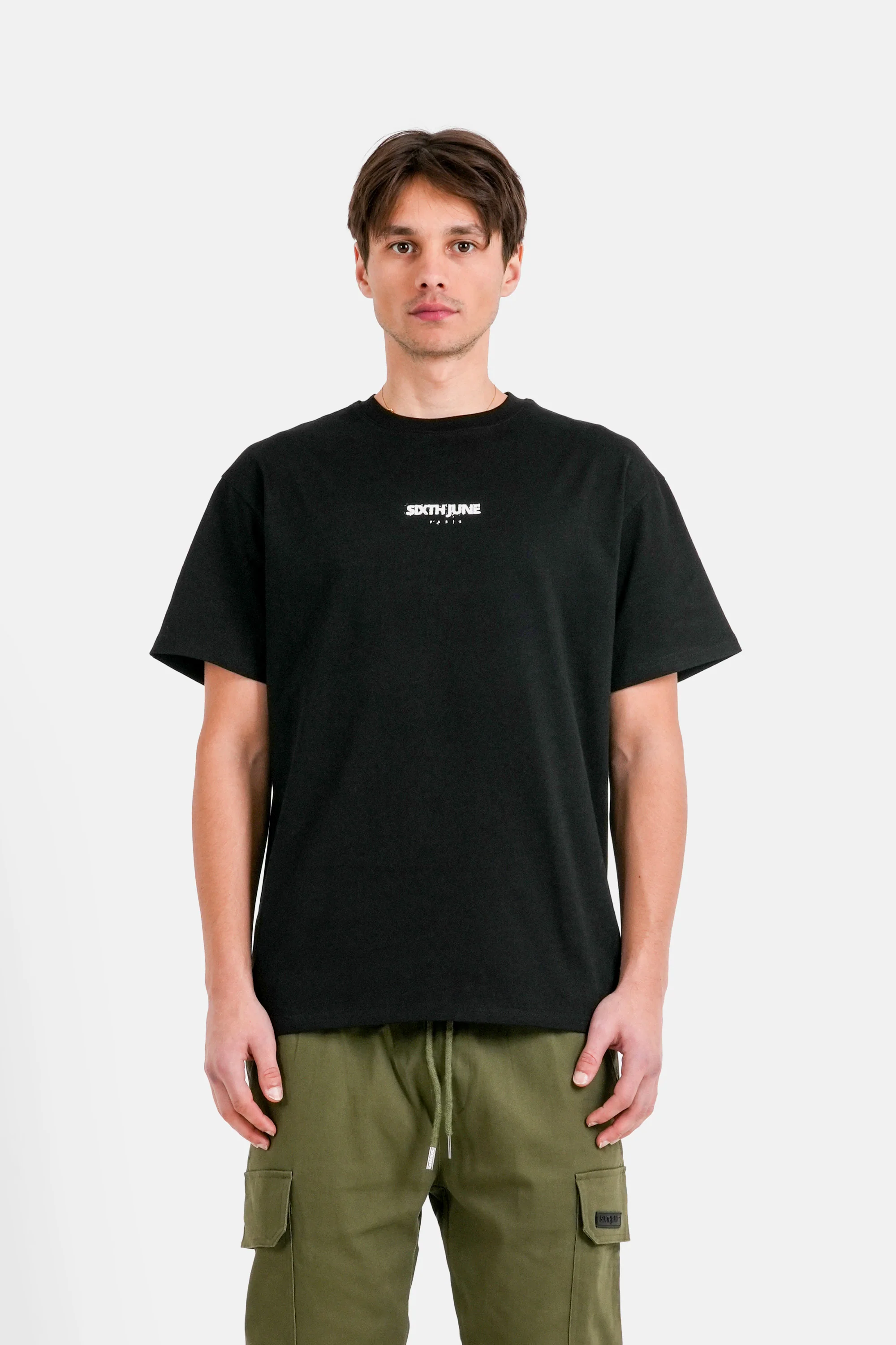 T-shirt mistake arrière Noir - Image 4